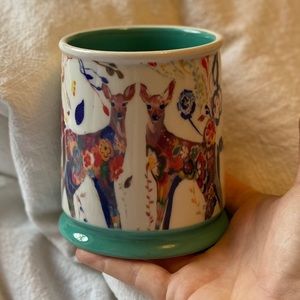 Anthropologie fox and the hare Mug